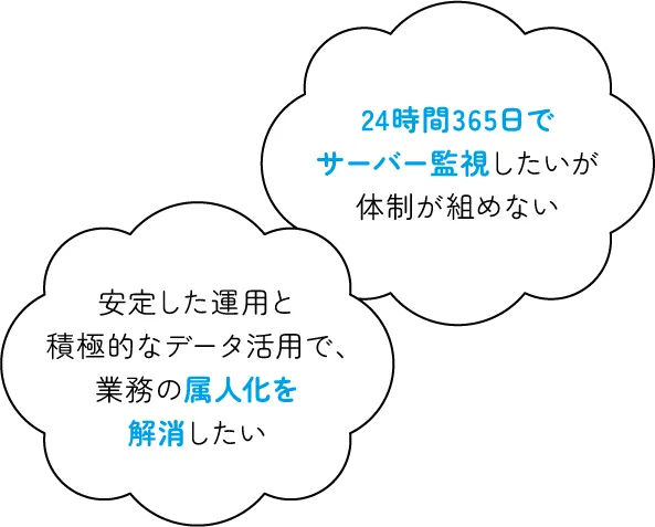 運用の悩み